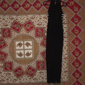 David’s Bridal All Black Prom Dress